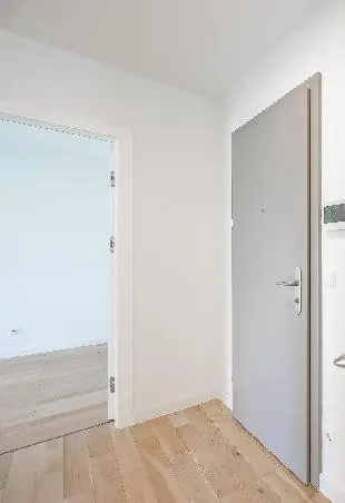 "Erstbezug mit hochwertiger Küche und großem Balkon bei Baden"