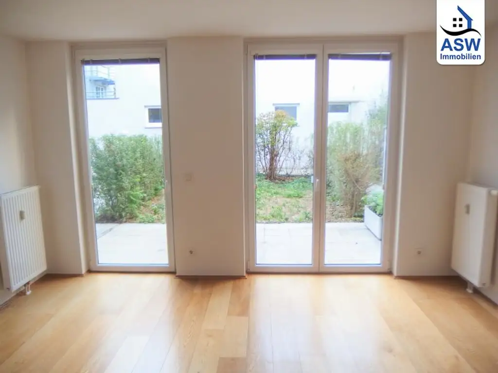 Bürowidmung: Perfekt aufgeteilte 3-Raum-Maisonette mit Terrasse und Garten