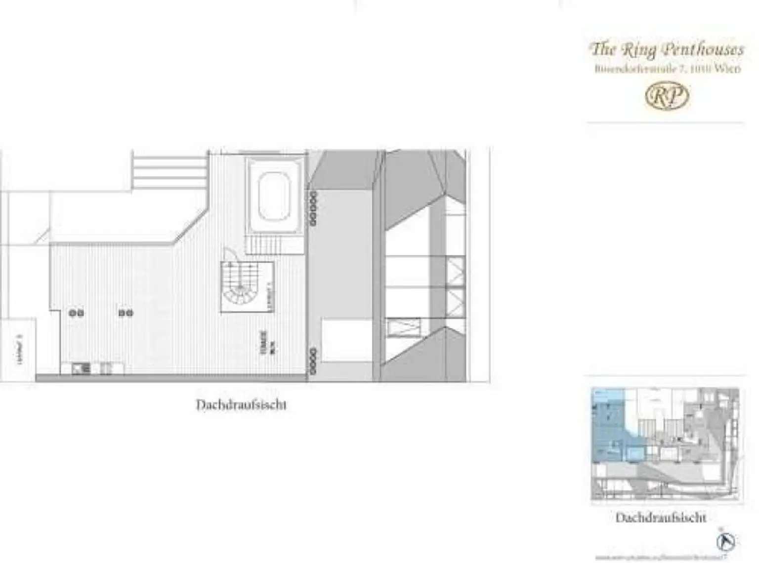 Dachterrasse mit Pool