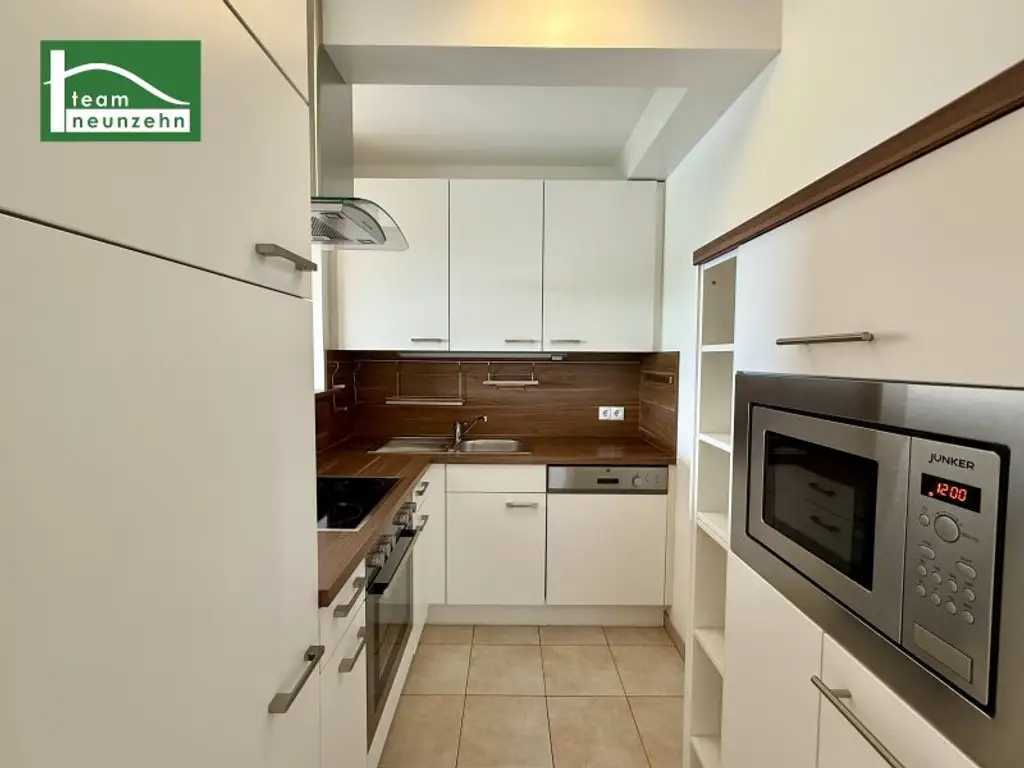Wohnen nahe der Donau in 1200 Wien: 2-Zimmer Maisonette Wohnung inkl. Einbauküche!