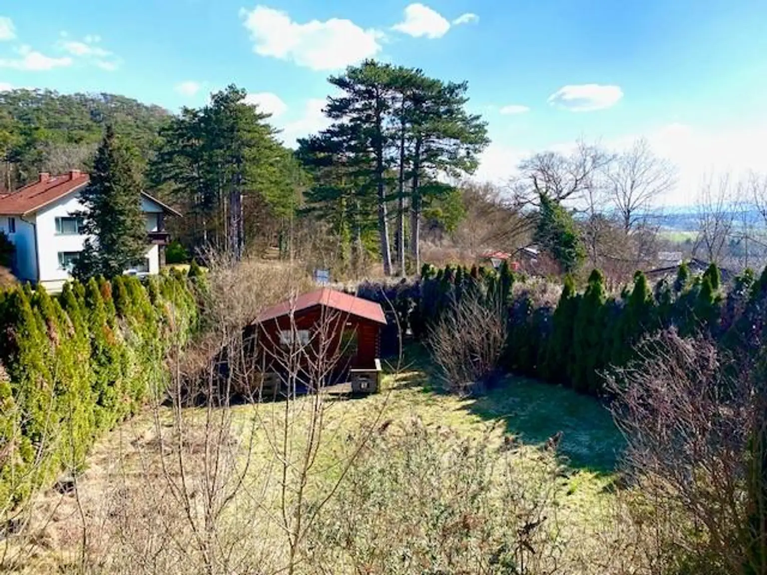 Gartenblick Südseitig