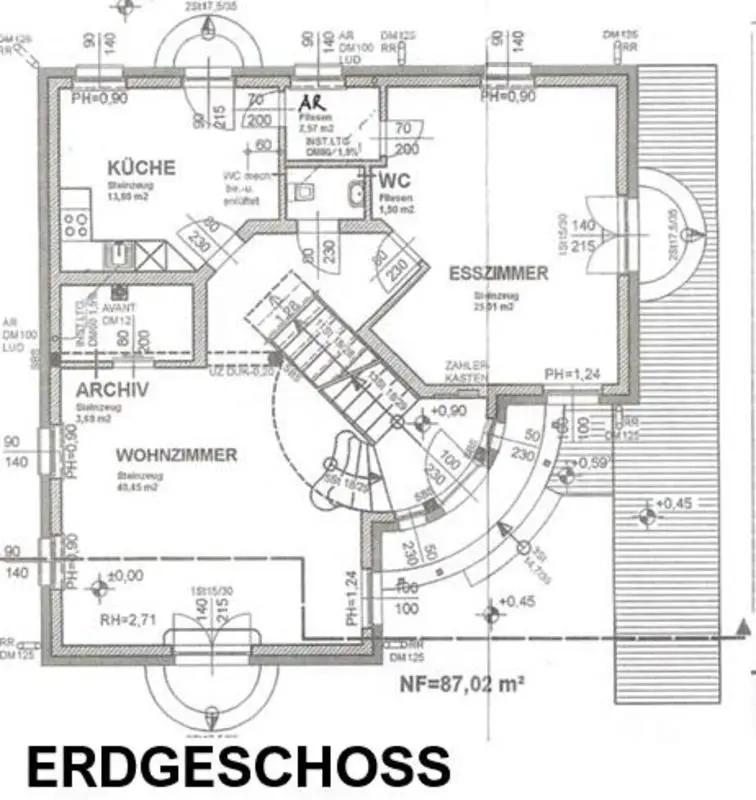 Grundriss Erdgeschoss