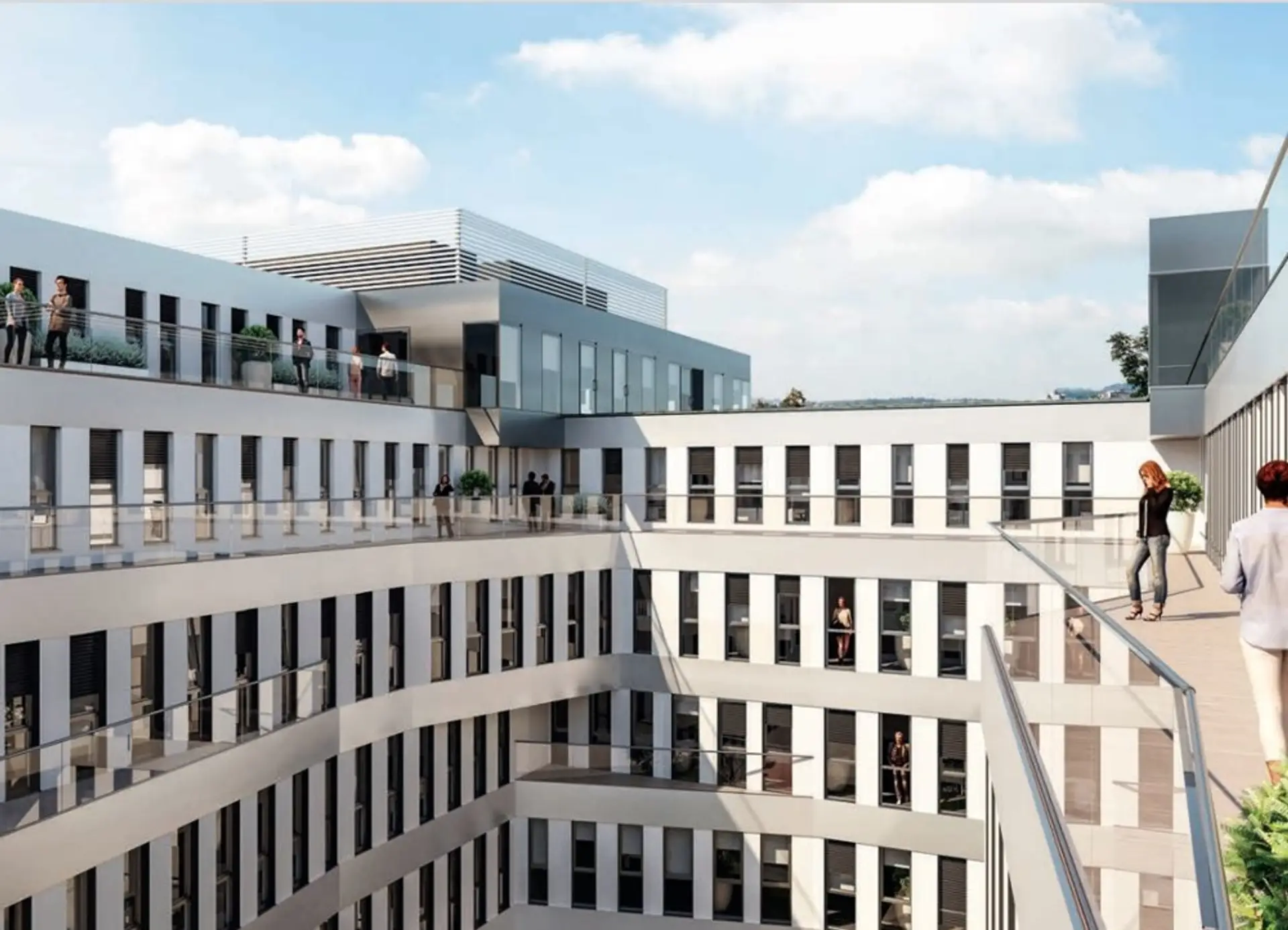 1110 Wien, LMNT außen Hof