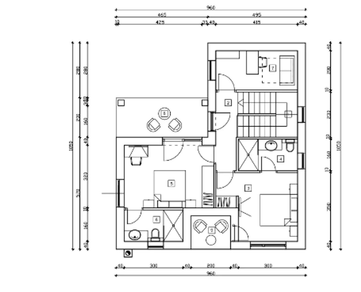 Plan Obergeschoss_Haus 2