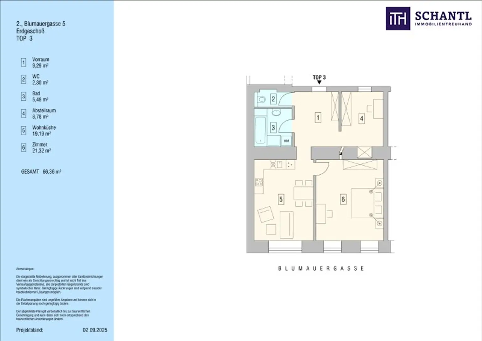 ++ Wohnen in Augartennähe ++ JETZT ZUSCHLAGEN UND WEIHNACHTEN IM NEUEN ZUHAUSE FEIERN + Erstklassig sanierte Altbauwohnung in ruhiger Seitenstraße in unmittelbarer Nähe zur U-Bahnstation Taborstraße + 2,5 Zimmer