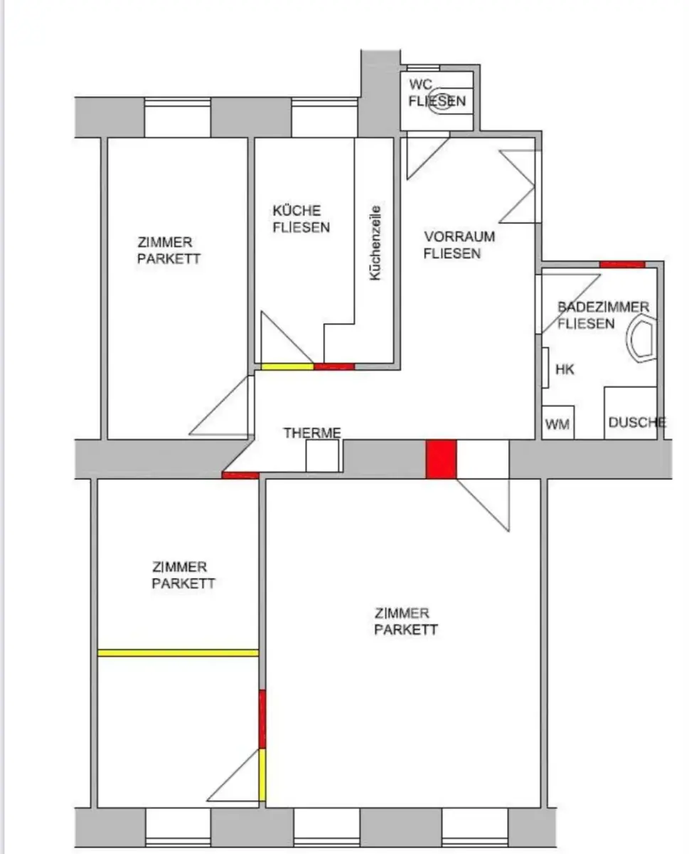 17 | SCHÖNE DREI Zimmer Wohnung - nähe MAHÜ | Prima Service Immobilien