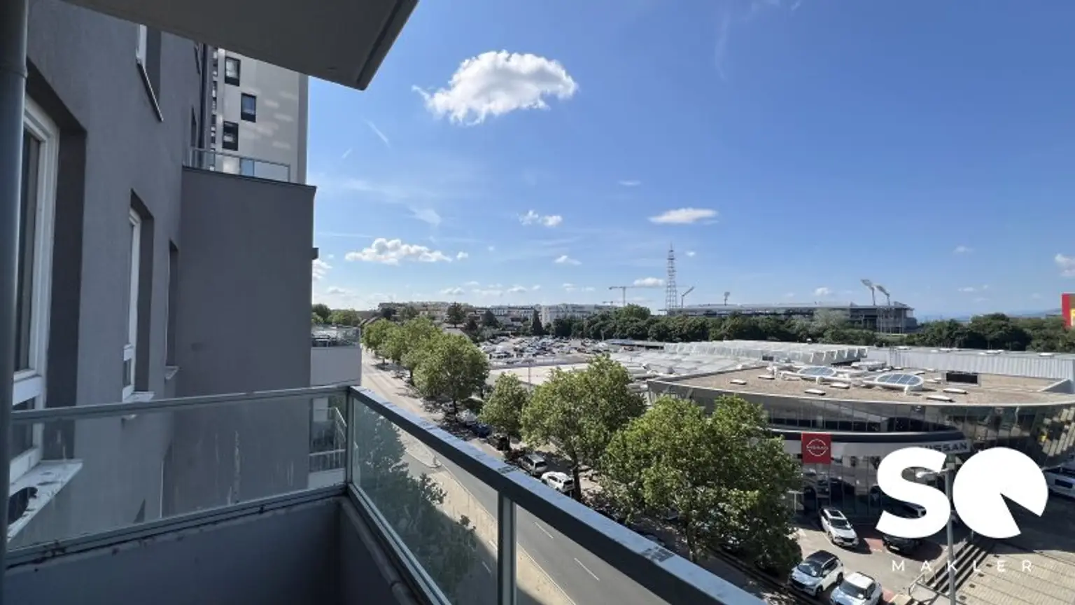# SQ  - MODERNE 2 ZIMMER IN EINEM HOCHHAUS - NEUBAUWOHNUNG MIT BALKON - NÄHE KURPARK OBERLAA - 6 ETAGE