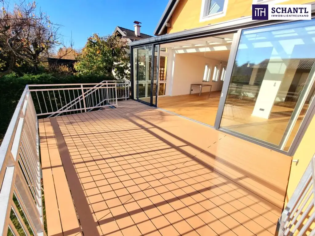 Fantastische 4-Zimmer Gartenwohnung! Mehr Natur. Mehr Ruhe. Mehr Grün. WOW! Riesiger Garten + Herrliche Terrasse + Lichtdurchfluteter Wintergarten + Stellplatz! Jetzt zugreifen!