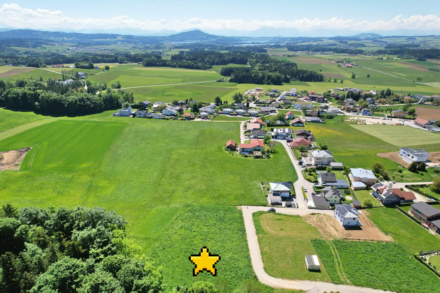 Baugrundstück mit Panoramablick