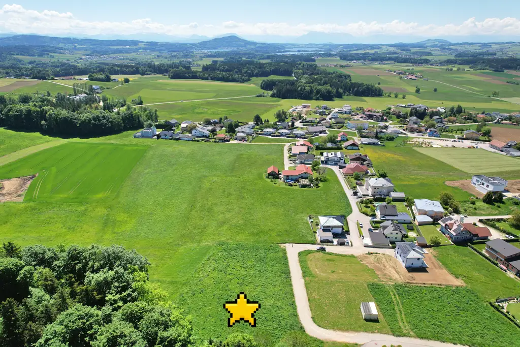 Baugrundstück mit Panoramablick