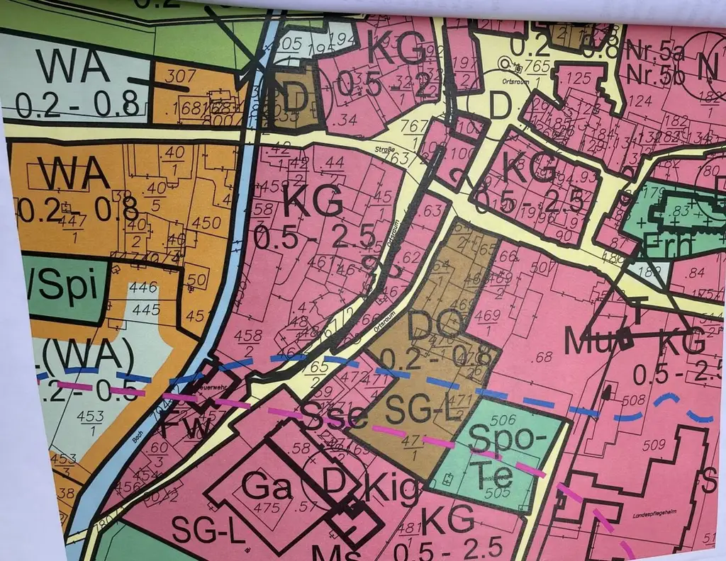 Grundstück, Mautern , Top Lage im Ortskern ,1845 m²  , Widmung 0,5-2,0