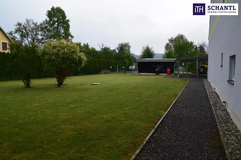 ANLEGEN LEICHT GEMACHT! Bereits VERMIETETE 2-Zimmer- Wohnung mit großen EIGENGARTEN in Wildon!  Spitzen Rendite!