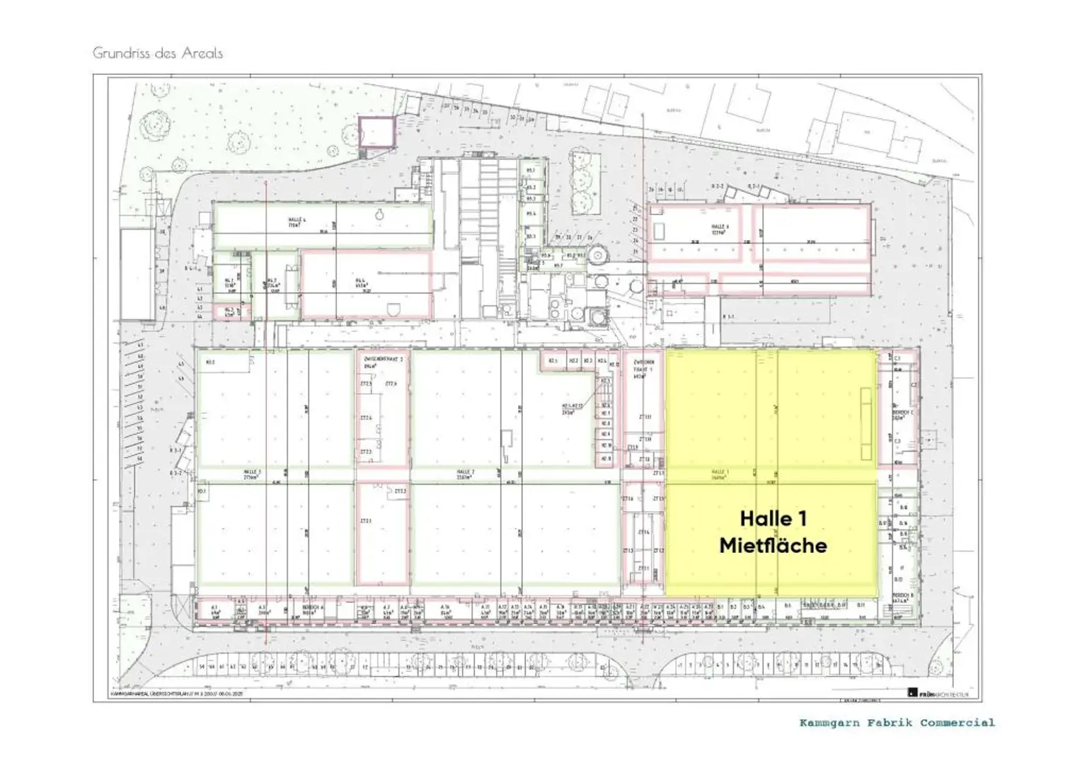 Mietfläche Halle 1