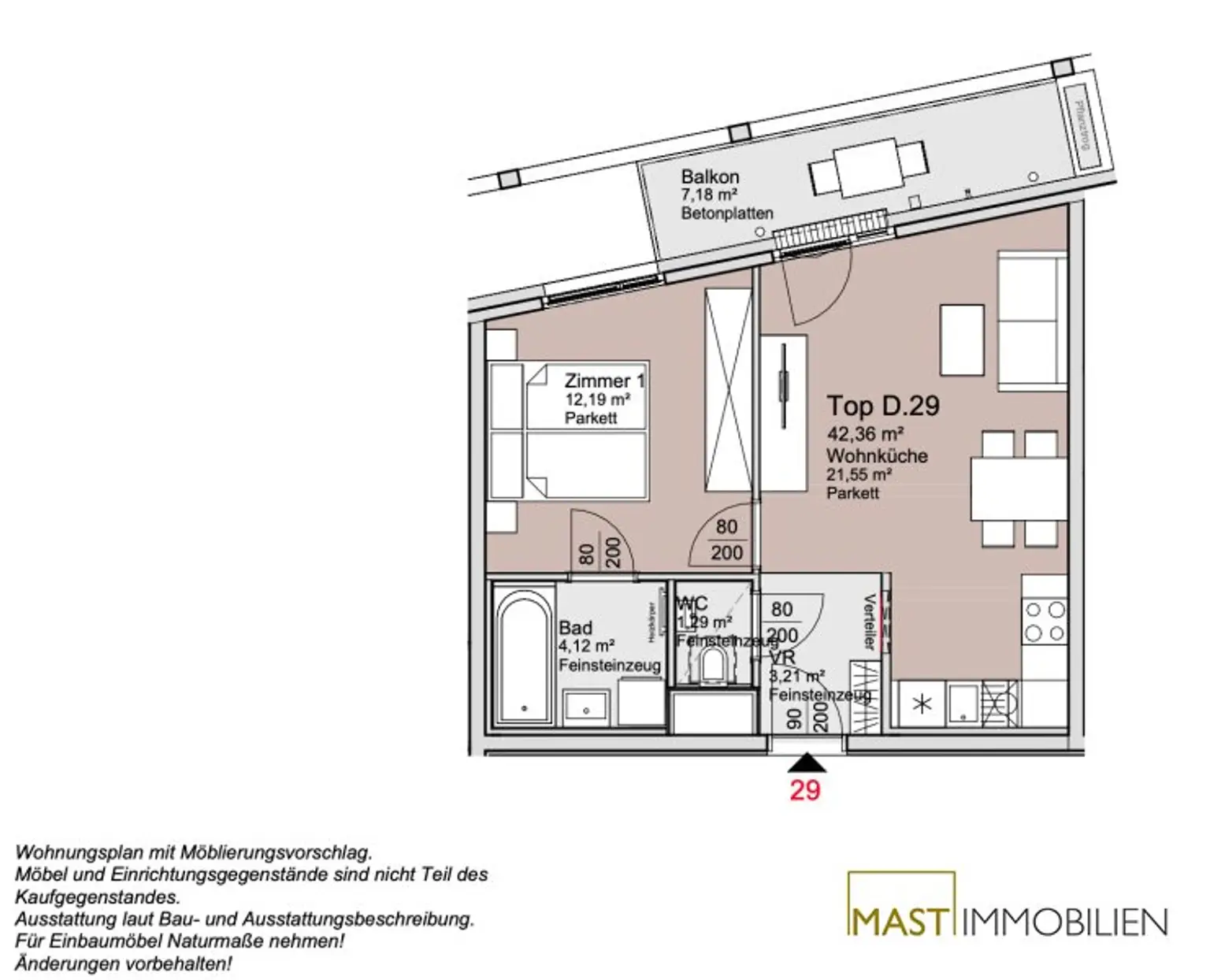 *Provisionsfrei* 2-Zimmer Wohnung unweit des Donauzentrums! - Beziehbar Ende 2026!