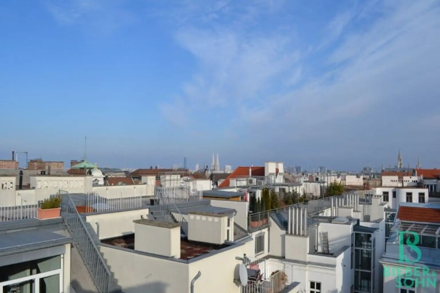 Beim Hamerlingplatz - Traumhafte Dachterrasse - Exklusive Wohnung mit Galerie