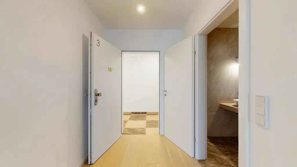 Moderne 1-Zimmer-Gartenwohnung in grüner Oase nahe der Donau!
ERSTBEZUG!