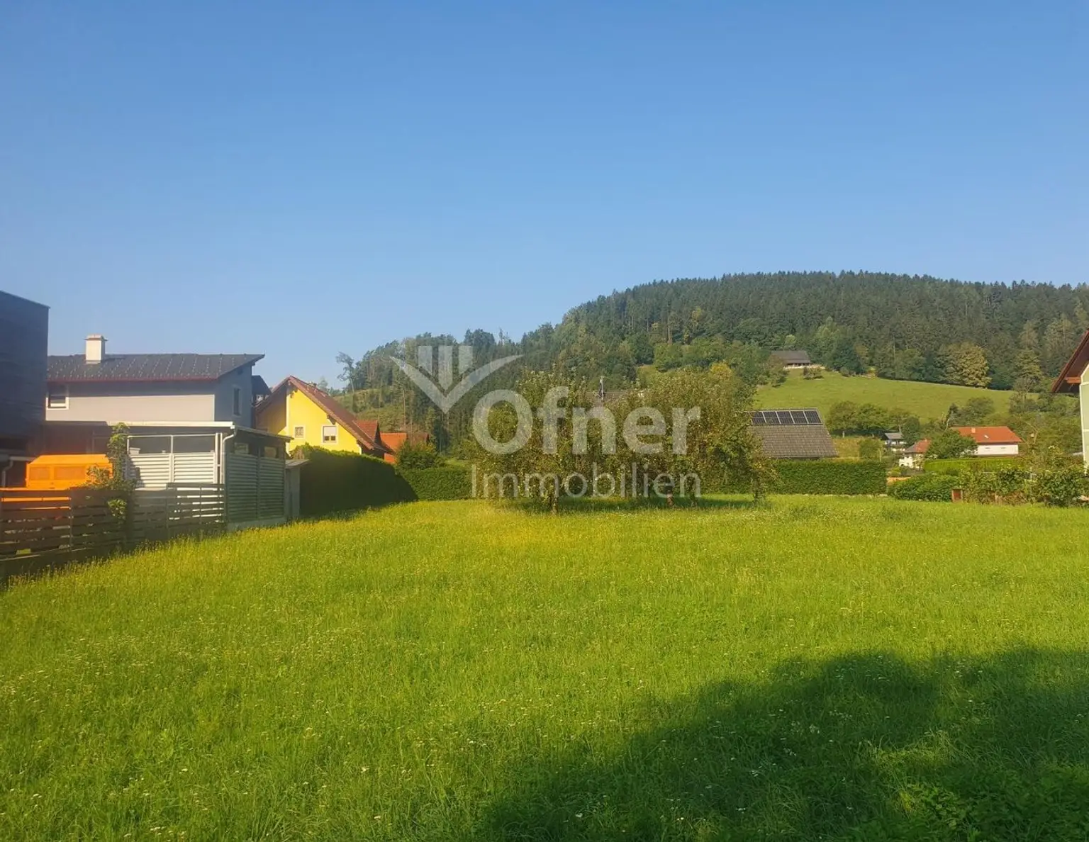 Baugrundstück mit Freiland in ruhiger Stadtrandlage