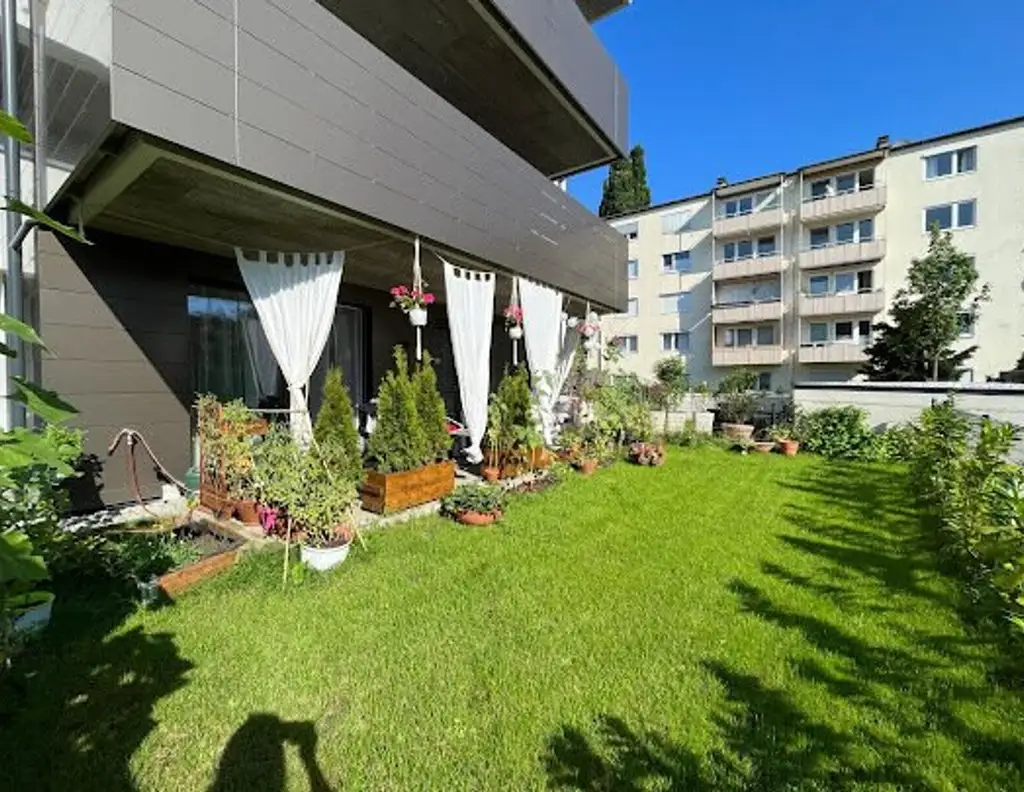 Kapitalanlage: Vermietete 2-Zimmer-Gartenwohnung in zentraler Lage!