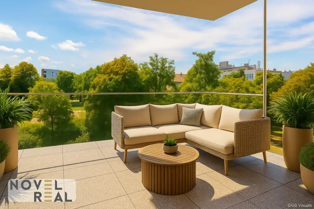 Stilvoll wohnen in Wien: Moderne 2-Zimmer Wohnung mit Balkon und Erstbezug in zentraler Lage!