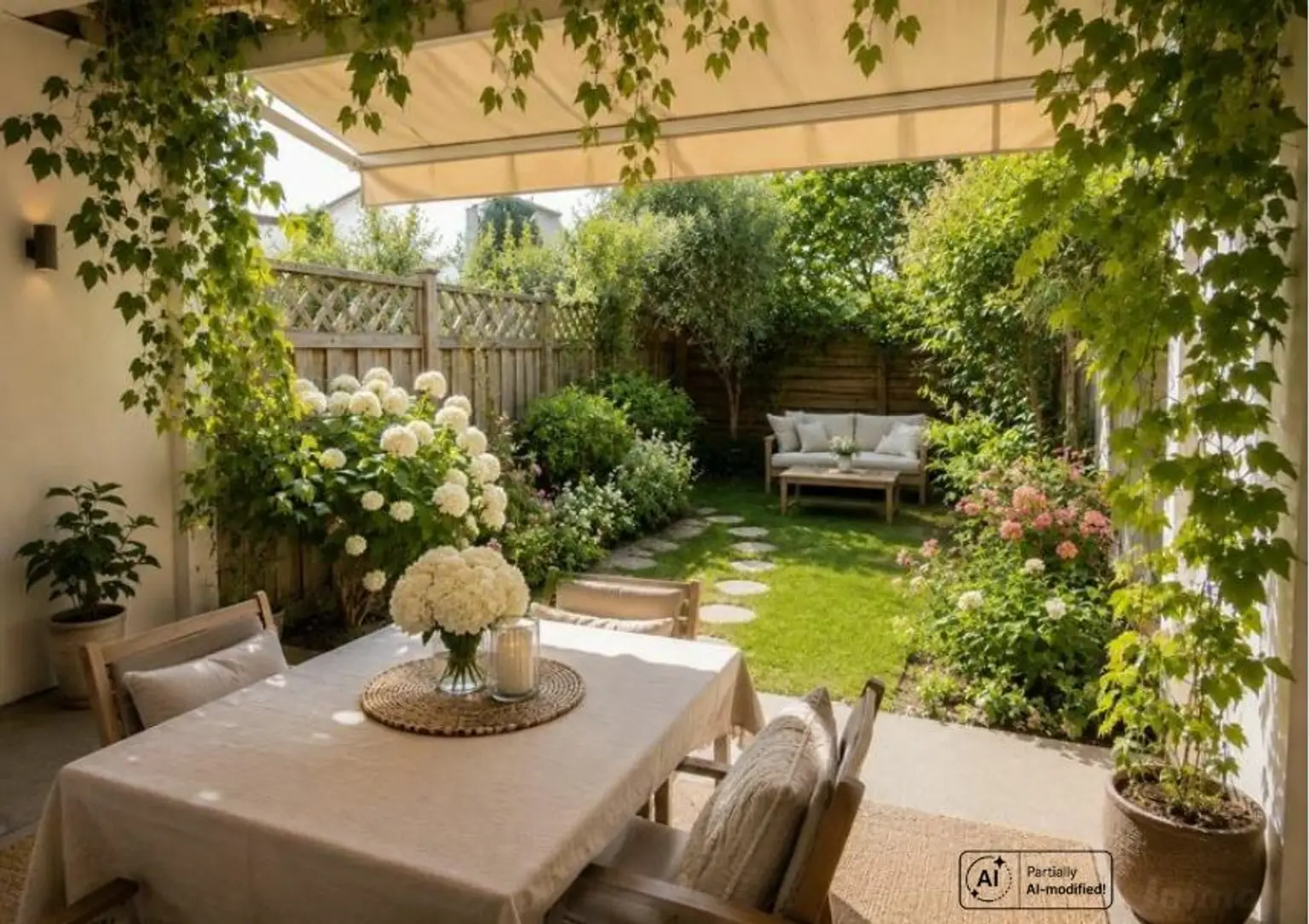 Idylle im eigenen Garten