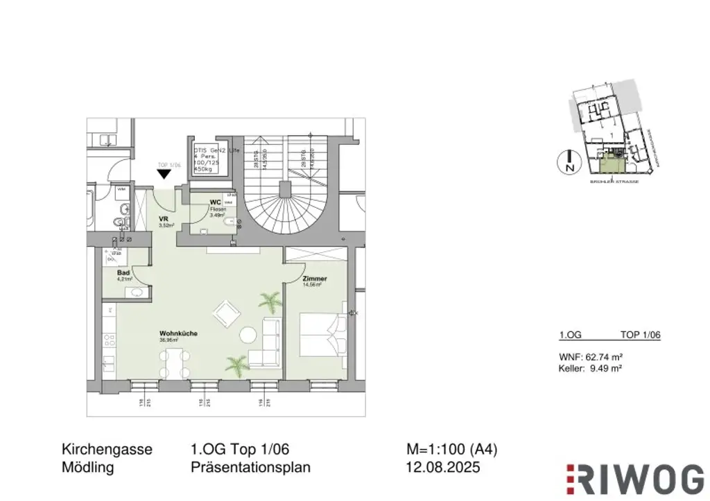 IDEALE 2 ZIMMER ALTBAUWOHNUNG II PRESTIGE UND ELEGANZ II WOHNEN IM DENKMALGESCHÜTZEN MÖDLINGER STADTJUWEL II FUSSGÄNGERZONE