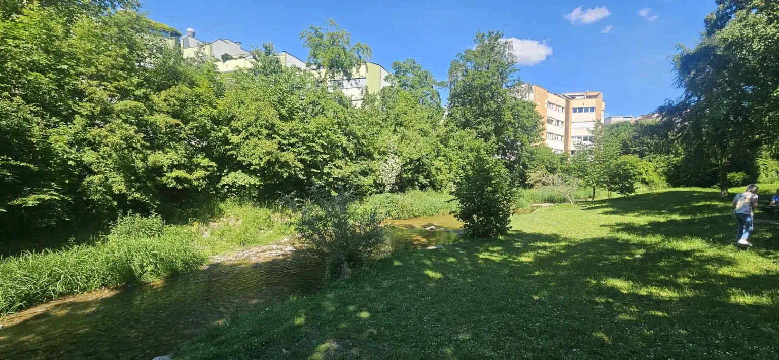 Park gleich in der Nähe