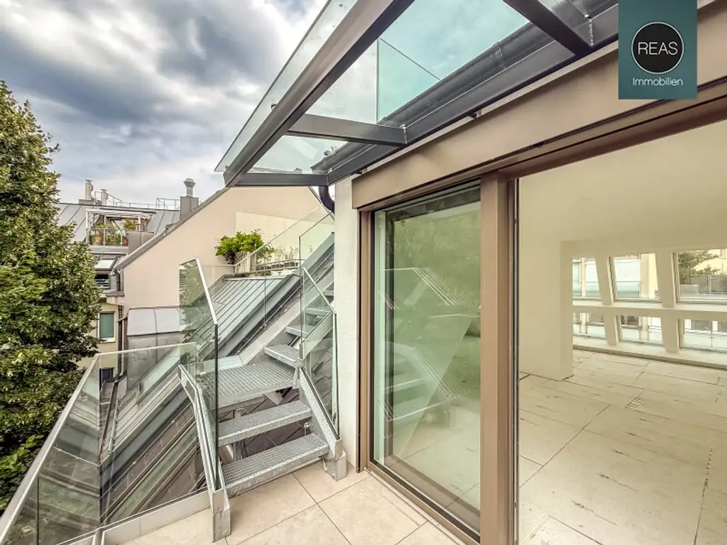Erstbezug: Atemberaubendes Dachgeschoss - Maisonette - Apartment (klimatisiert) mit 3 Terrassen und hochwertiger Ausstattung im trendigen Ottakring!