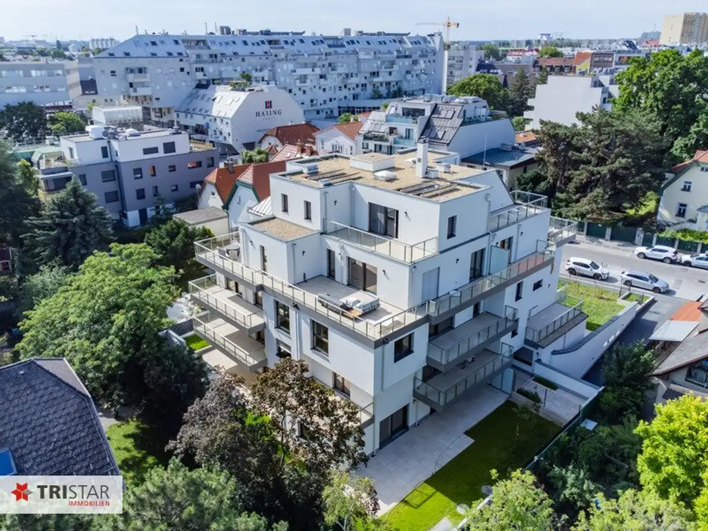 Luxuriöses Dachgeschoß in 1220 Wien: Erstbezug mit 3 Terrassen und modernster Ausstattung!