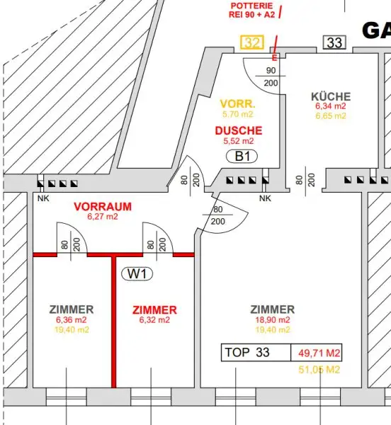 ++NEU++ sanierungsbedürftige 3,5-Zimmer Altbauwohnung