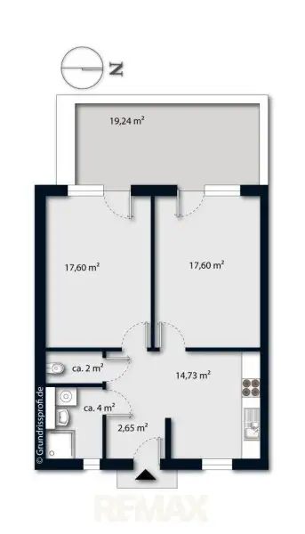 Grundrissplan