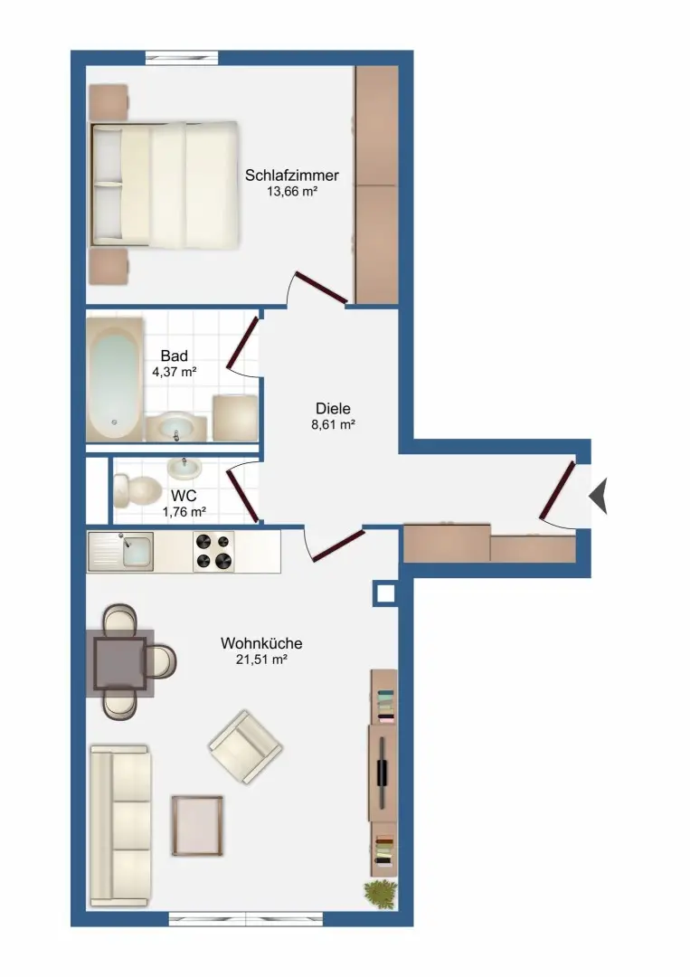 Grundrissplan
