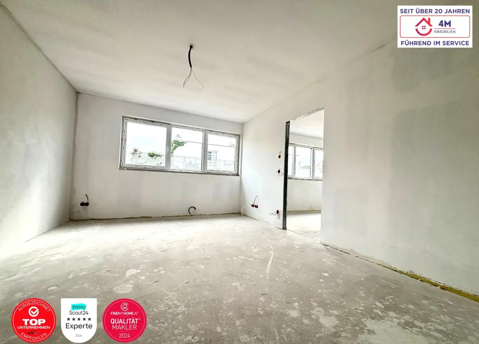 **AIRBNB & KURZZEITVERMIETUNG** Attraktive 2-Zimmer-Wohnung mit Balkon – 51,48 m² + 2,15 m² Balkon | 3. Obergeschoss (Neubau) | Erstbezug