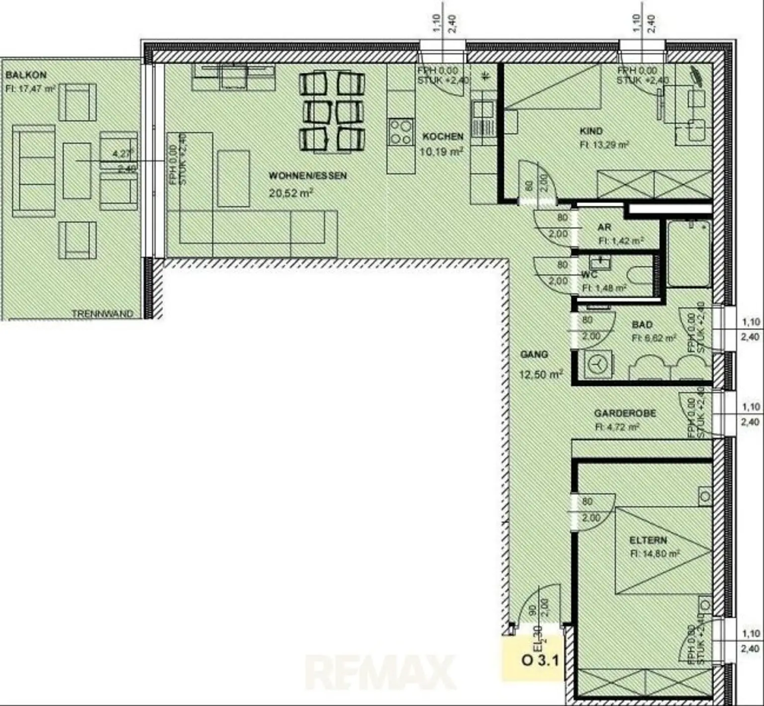 Grundriss Haus O Top 3.1