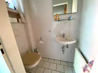 Gäste-WC im Erdgeschoss