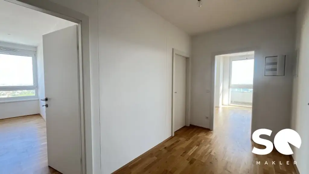 # SQ  - MODERNE 3 ZIMMER IN EINEM HOCHHAUS - NEUBAUWOHNUNG MIT BALKON MIT TRAUMHAFTEN AUSBLICK - NÄHE KURPARK OBERLAA - 31. ETAGE