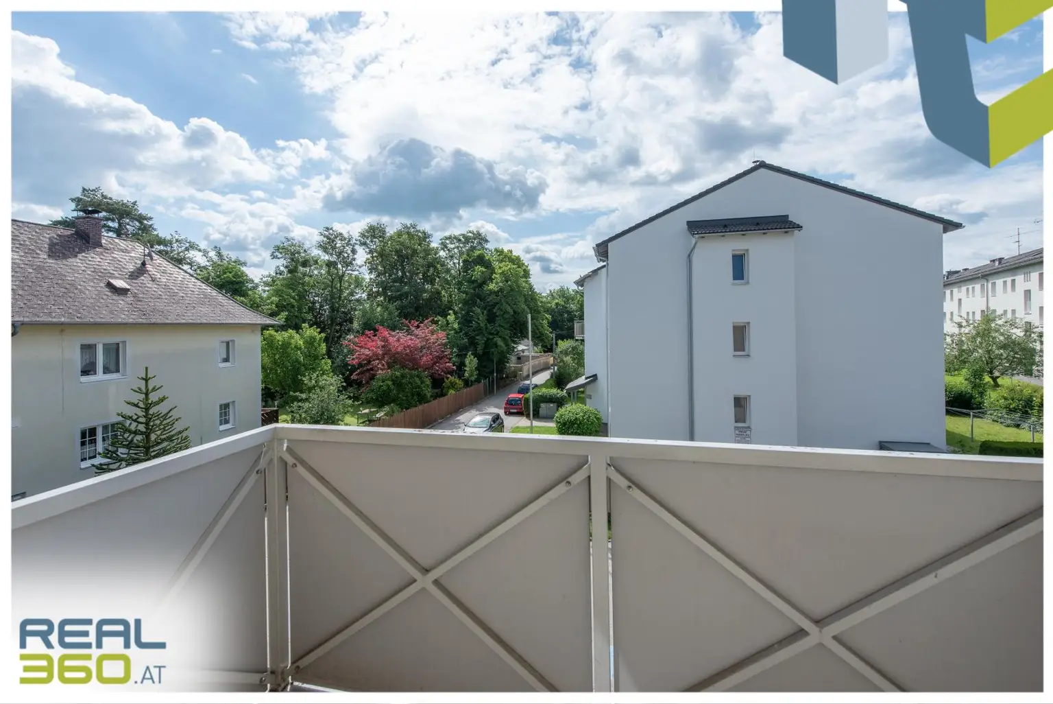 Balkon bei Wohnzimmer