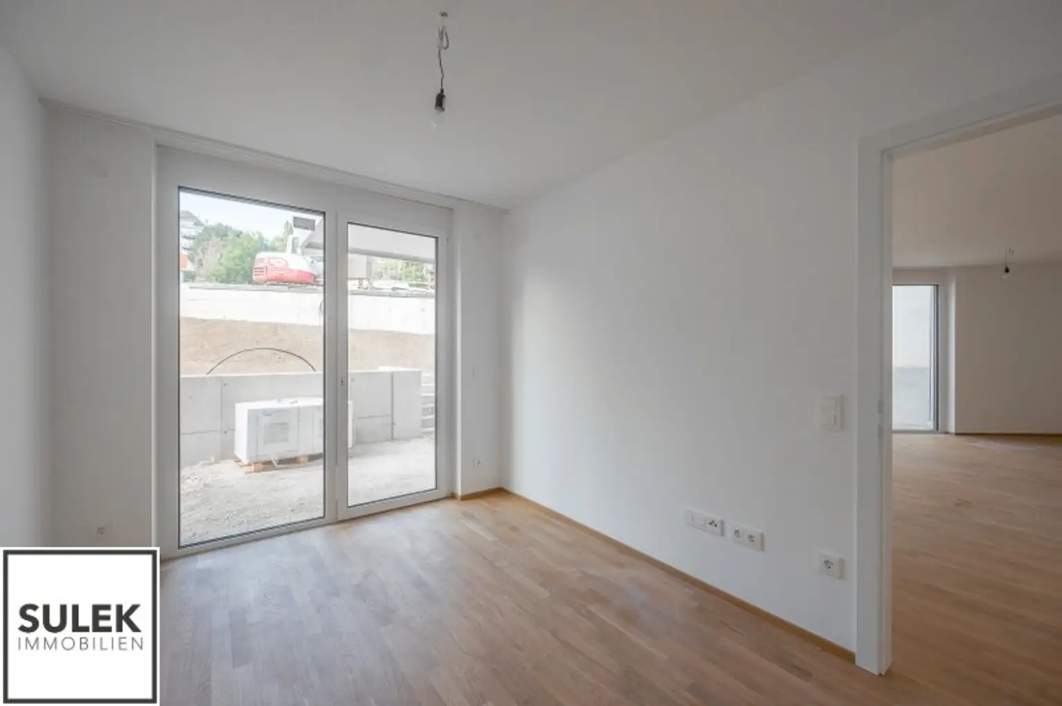 Wohnen in der SCHEFFERGASSE 4: durchgestreckte 4 Zimmer Wohnung mit Terrasse und Garten - Erstbezug ab Q1/2026!