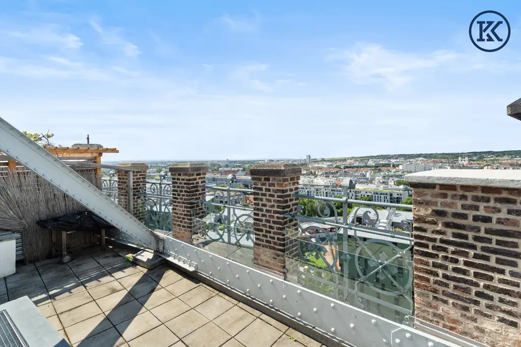Traumhafte Maisonette-Wohnung direkt beim Gasometer – Wohnen mit Weitblick über Wien!