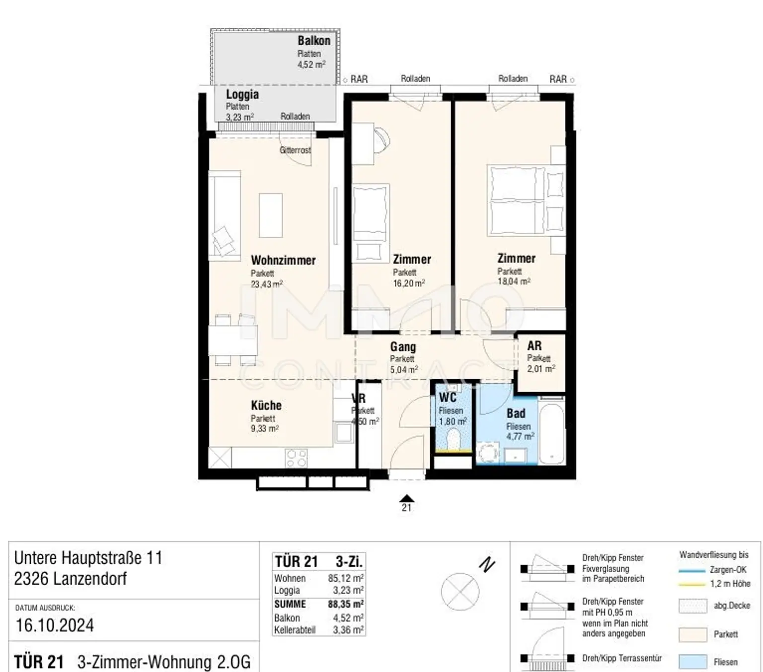Top ausgestattete Neubauwohnung