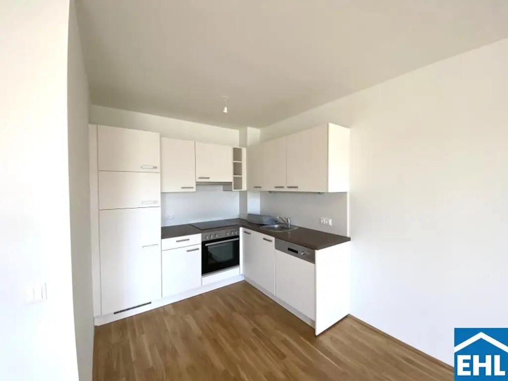 2-Zimmerwohnung mit südseitigen Balkon in U-Bahn Nähe! Modernes Energiekonzept!
