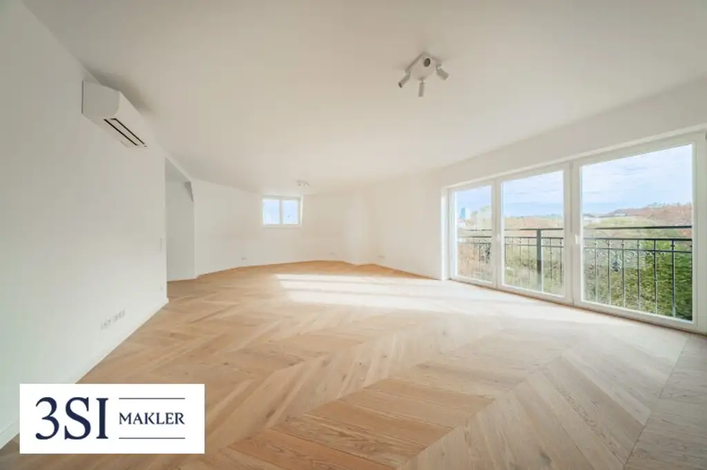 Luxus-Dachgeschoß-Wohnung in exklusiver Lage – 178 m² mit Dachterrasse und Panoramablick über Wien