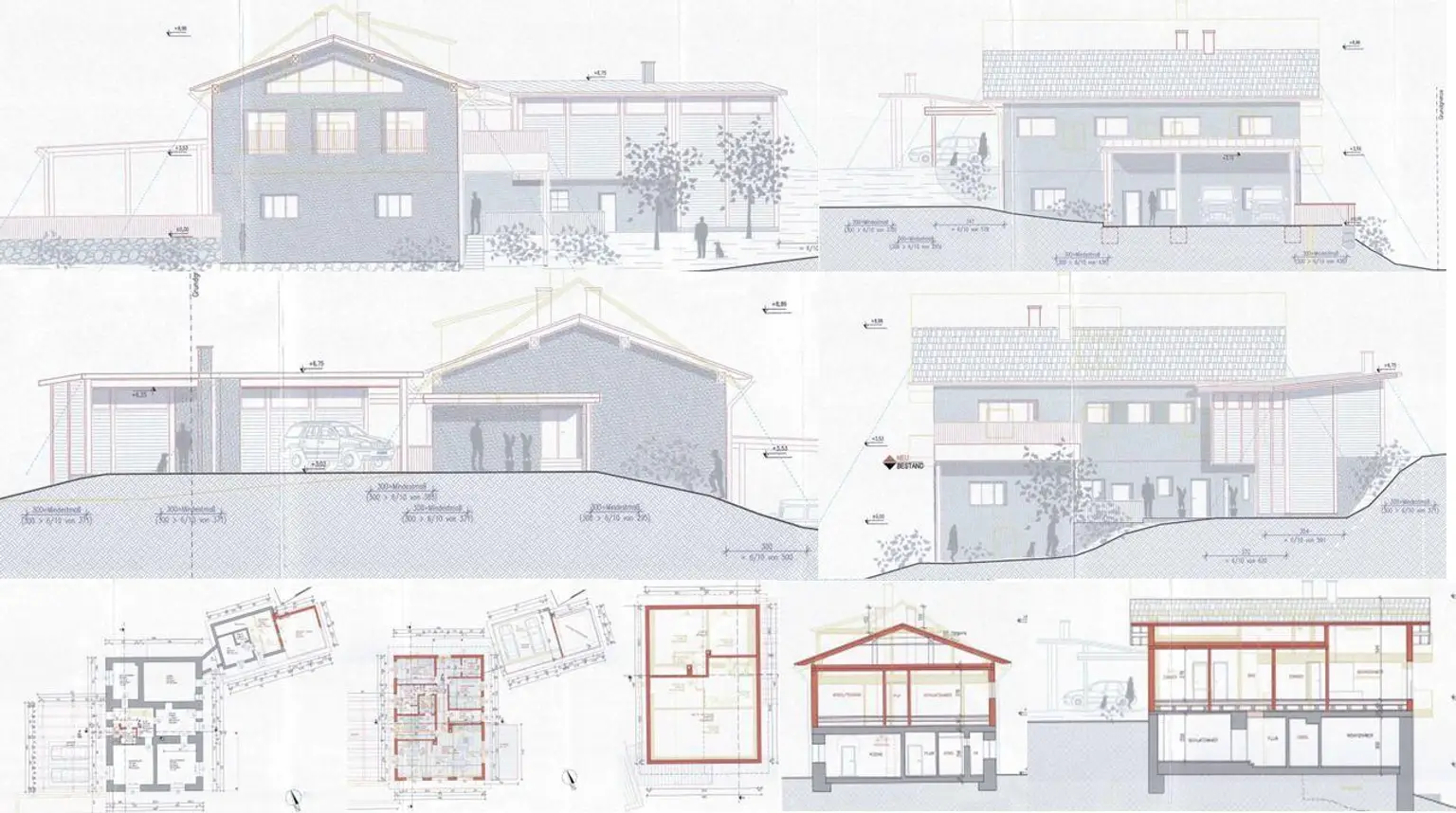 Visualisierung Einreichplan