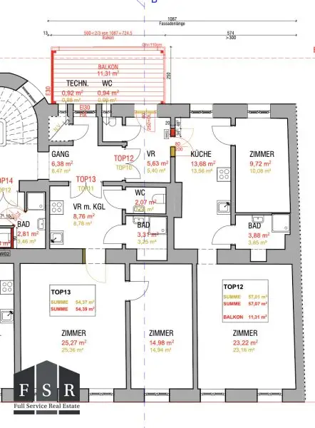 5-Zimmer-Altbauwohnung mit Balkon, lichtdurchflutet und ruhig in guter Lage des 5. Bezirks - zukünftige U-Bahnnähe