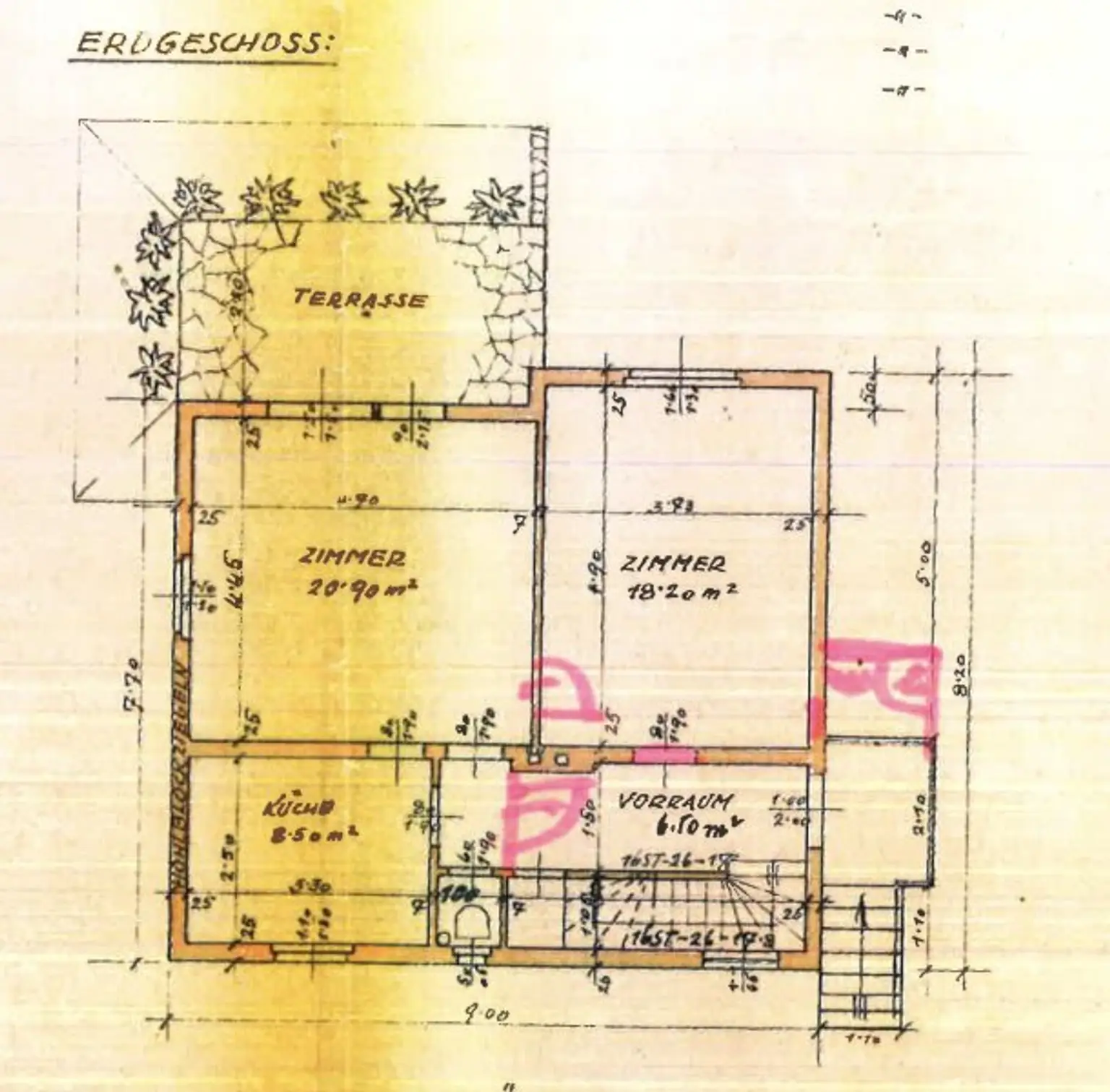 Einfamilienhaus mit 603 m2 Garten beim Auhof Center zu vermieten! Private oder gewerbliche Nutzung möglich! Arbeiterquartier!