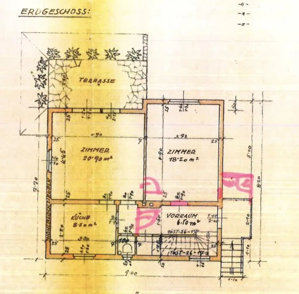 Einfamilienhaus mit 603 m2 Garten beim Auhof Center zu vermieten! Private oder gewerbliche Nutzung möglich! Arbeiterquartier!