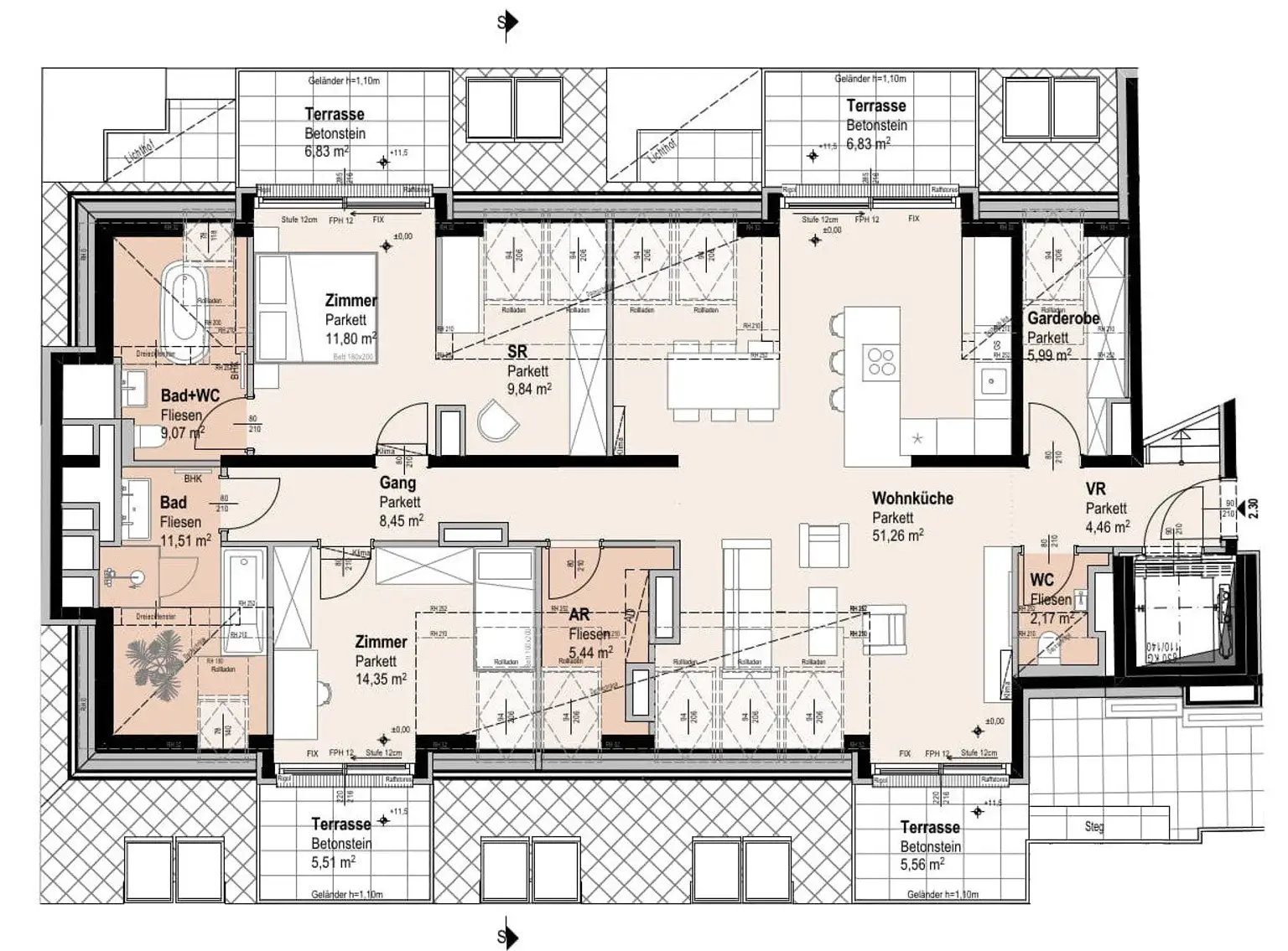 „Wohnoase Siebenbrunnengasse 44 – STILVOLL WOHNEN MIT WEITBLICK – Nachhaltig. Besonders.“
