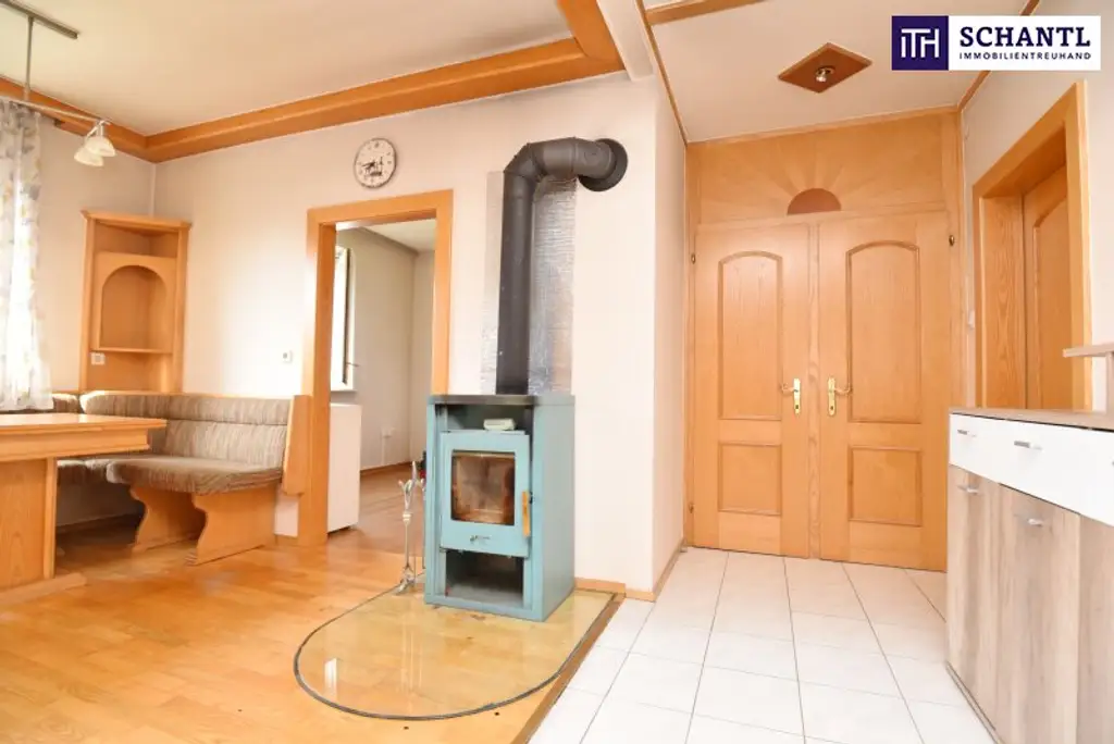 Ein Zuhause mit Raum für Leben, Generationen und Zukunft! Vielseitiges Ein- bis Zweifamilienhaus auf großem Grundstück nahe Lutzmannsburg!