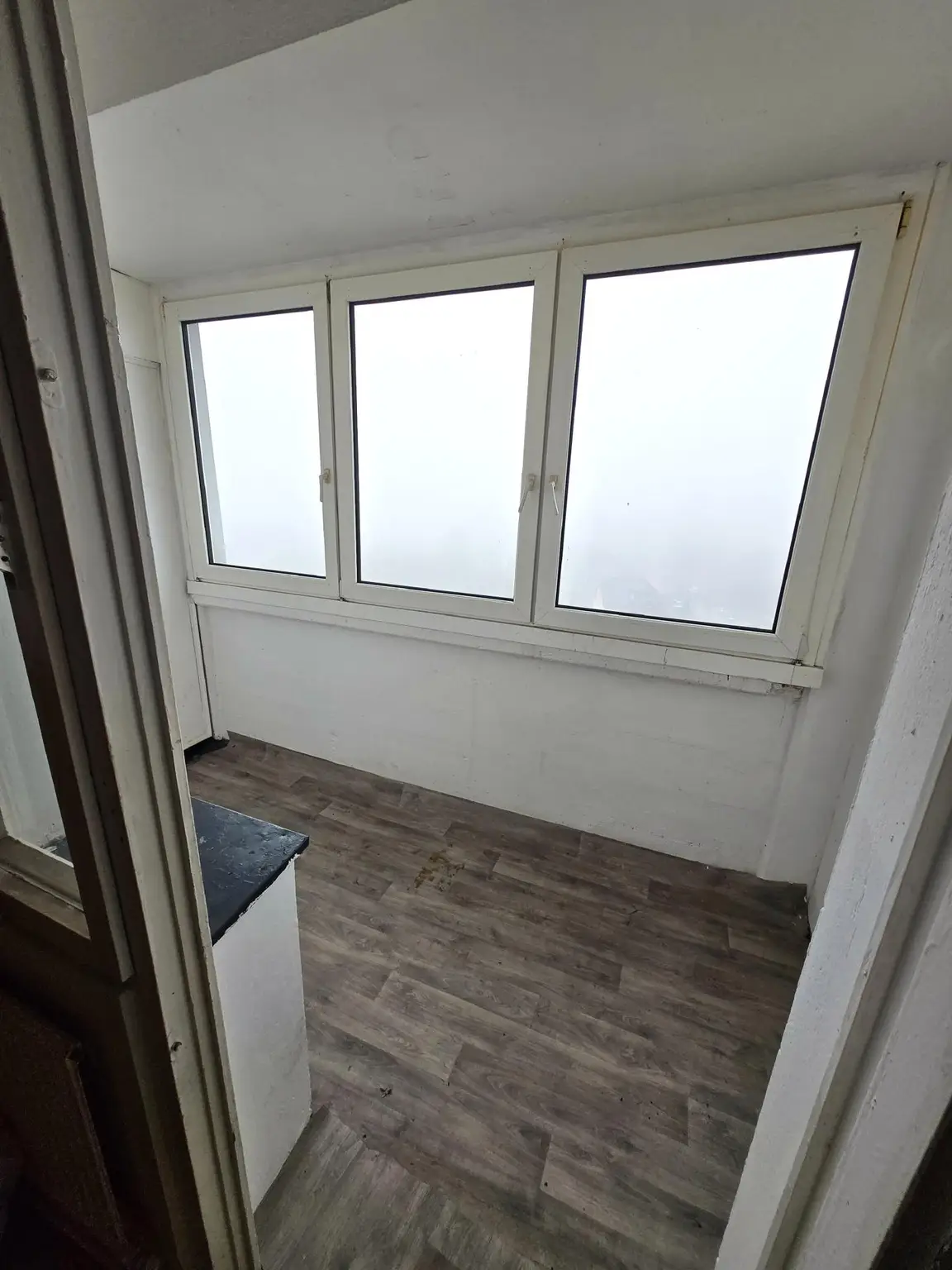 Loggia mit Sonnenuntergang-Aussicht