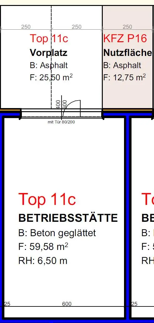 Betriebs-/Produktions- oder Lagerhallen mir Flächen von 59 - 175 m² im Gewerbepark Rüstorf / Johannisthal zu verkaufen (T11c)
