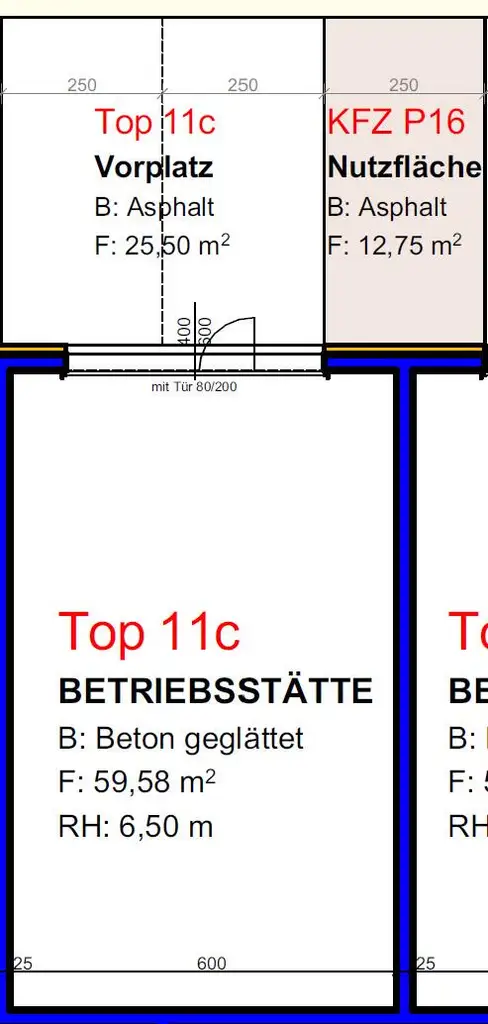 Betriebs-/Produktions- oder Lagerhallen mir Flächen von 59 - 175 m² im Gewerbepark Rüstorf / Johannisthal zu verkaufen (T11c)